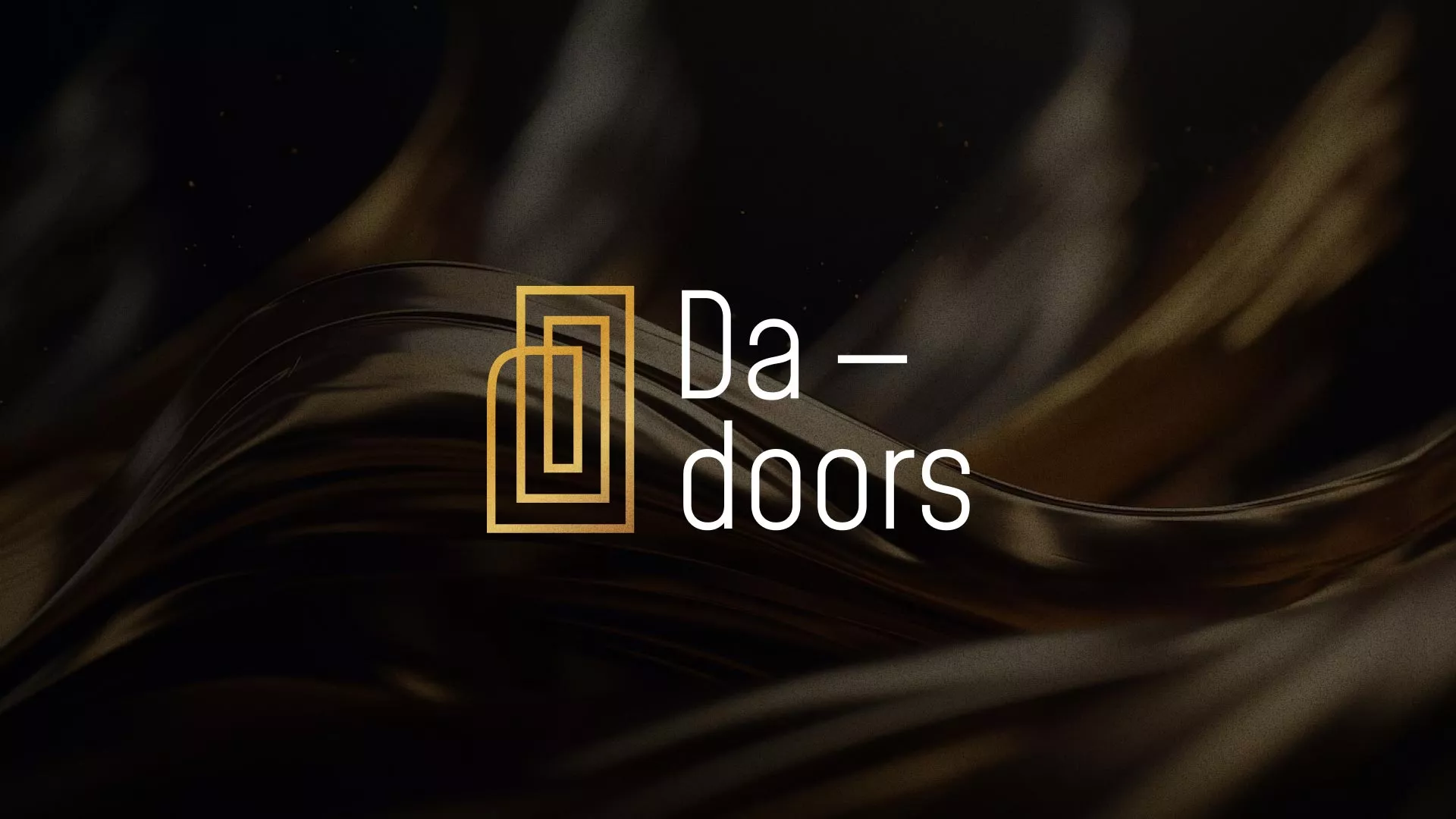 Разработка логотипа для компании «DA-DOORS» в Лесном